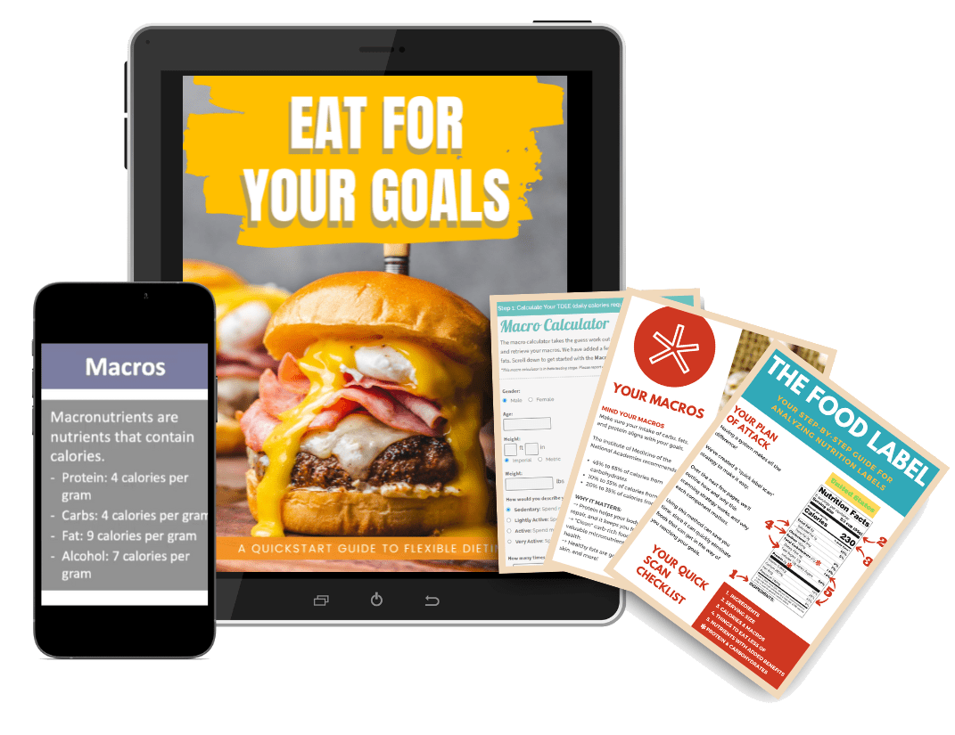 Eat for Your Goals A Crash Course in Macros, Flexible Dieting, and